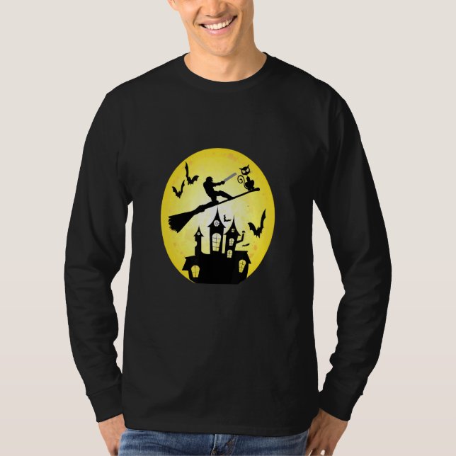Camiseta Grilo Assustador de Halloween (Frente)