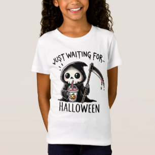 Camiseta Grim & Chill - Só esperando o Halloween