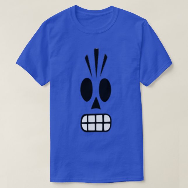Camiseta Grim Fandango Manny (Frente do Design)