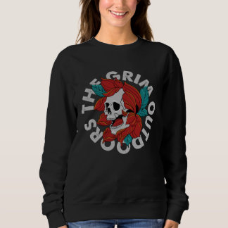 Camiseta Grim Outdoors Skull and Roses Camping Outdoor Love