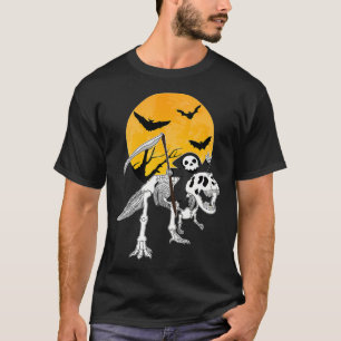 Camiseta Grim Reaper Scythe andando Skeleton TRe Paranormal