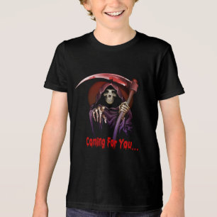 Camiseta Grim Reaper Vem Para Você Halloween