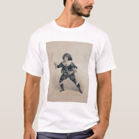 Grimaldi como Scaramouche, do dell'Ar de Commedia