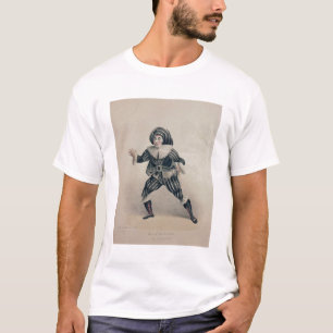 Camiseta Grimaldi como Scaramouche, do dell'Ar de Commedia