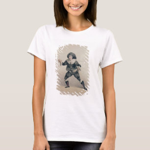 Camiseta Grimaldi como Scaramouche, do dell'Ar de Commedia