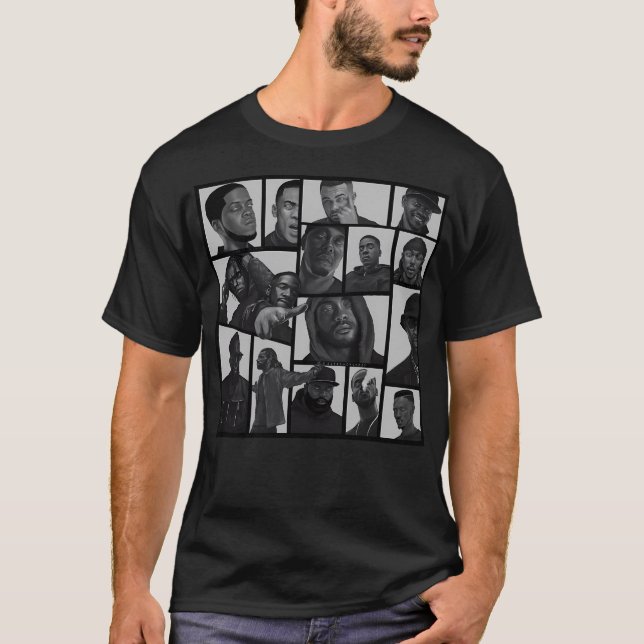 Camiseta Grime Hall Of Fame Trabalho de arte (Frente)