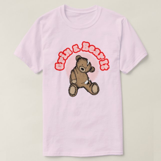 Camiseta Grin & Bear (Frente do Design)