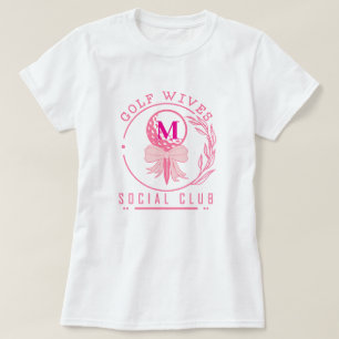 Camiseta Grinalda de Laço Rosa Monograma Clube Social de Go