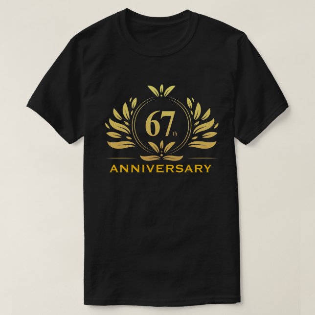 Camiseta Grinalda de Louro Dourada Elegante Personalizada C (Frente do Design)
