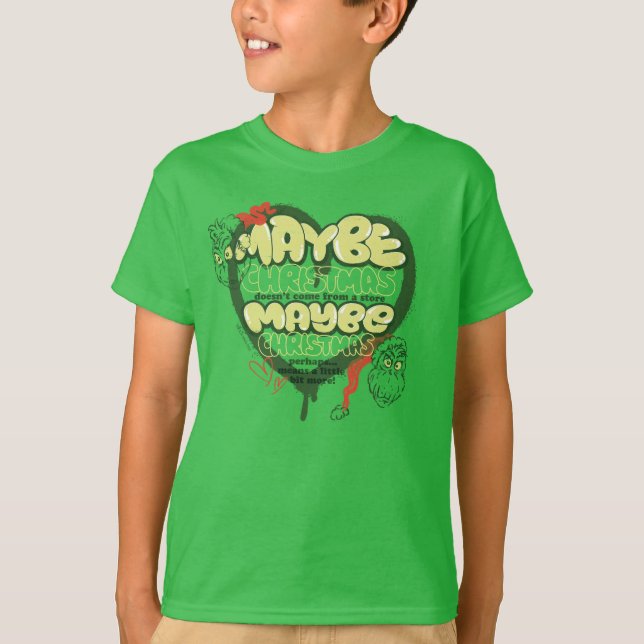 Camiseta Grinch | Citação de Natal (Frente)