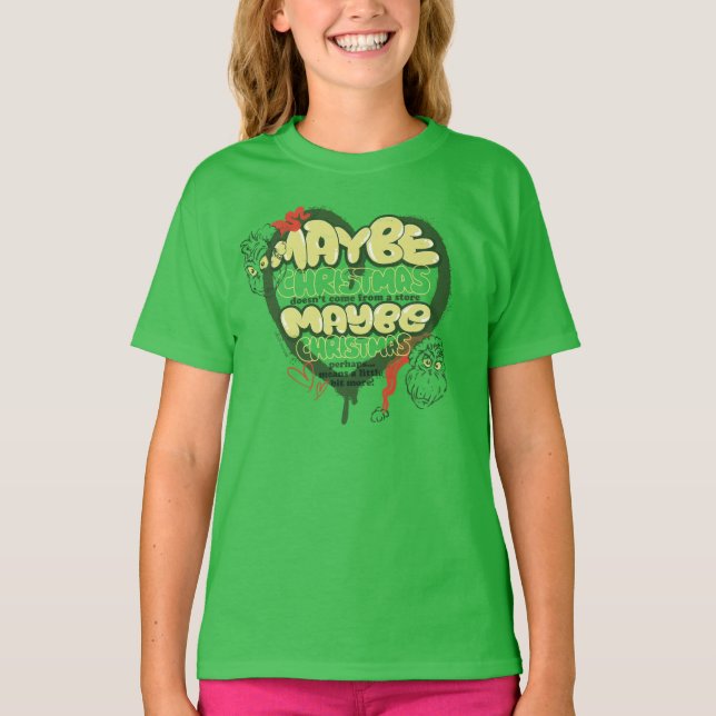 Camiseta Grinch | Citação de Natal (Frente)