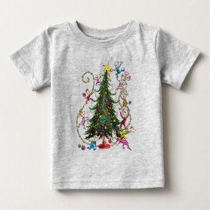 Camiseta Grinch Clássico   Árvore de Natal