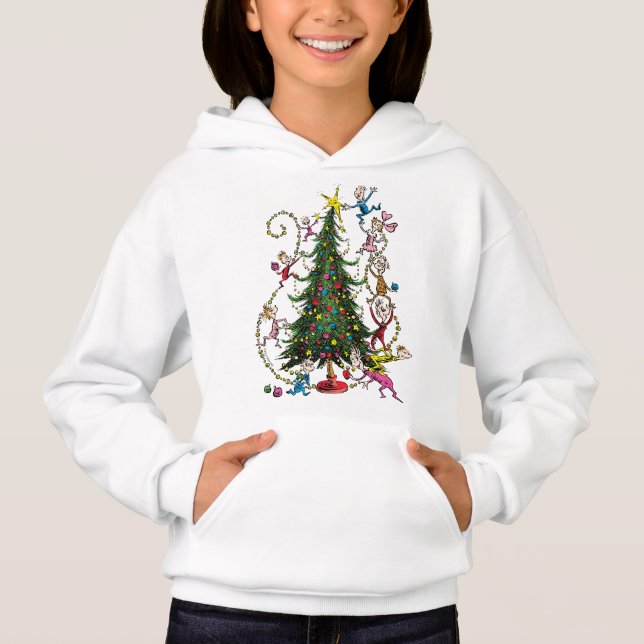 Camiseta Grinch Clássico | Árvore de Natal (Frente)