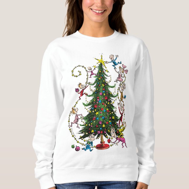 Camiseta Grinch Clássico | Árvore de Natal (Frente)