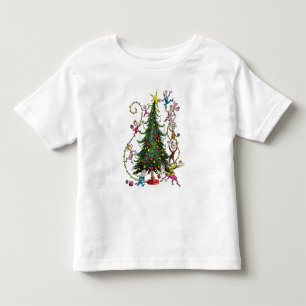 Camiseta Grinch Clássico   Árvore de Natal