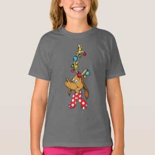 Camiseta Grinch Clássico   Max - Feliz Natal