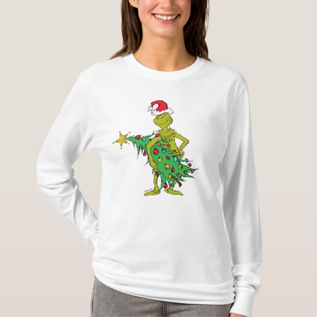 Camiseta Grinch Clássico | Travesso (Frente)