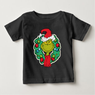 Camiseta Grinch   Coroa de Natal