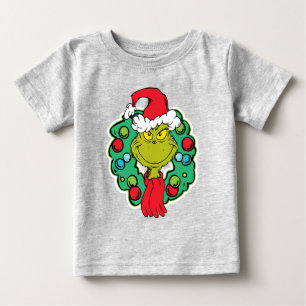 Camiseta Grinch Coroa de Natal