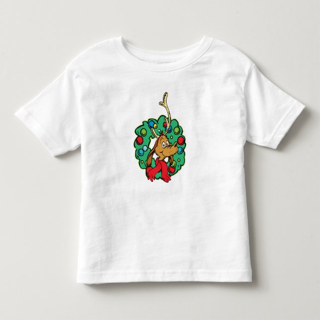 Camiseta Grinch | Coroa de Natal Max (Frente)