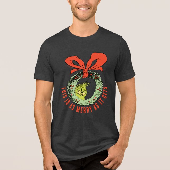Camiseta Grinch | É o Mais Alegre Que Consegue Ficar (Frente)