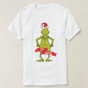 Camiseta Grinch   Estou de Volta