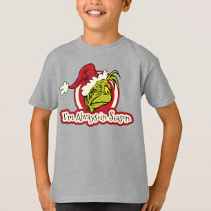 Camiseta Grinch   Eu Estou Sempre na Estação