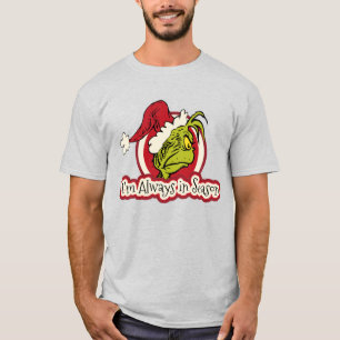 Camiseta Grinch   Eu Estou Sempre na Estação