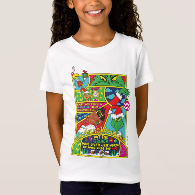 Camiseta Grinch | Gráfico Cômico (Frente)