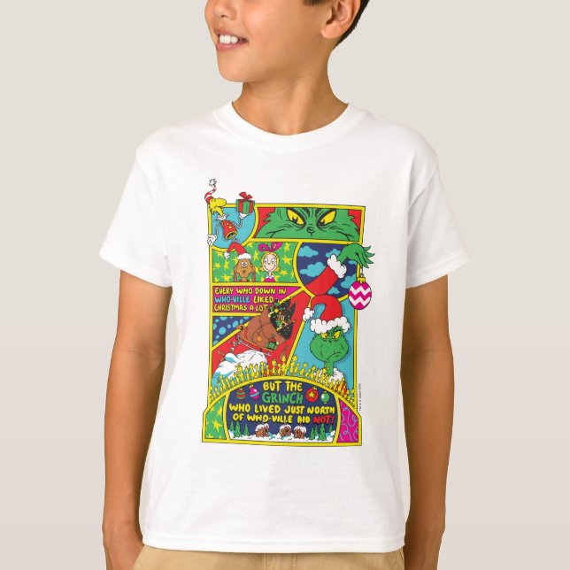 Camiseta Grinch | Gráfico Cômico (Frente)