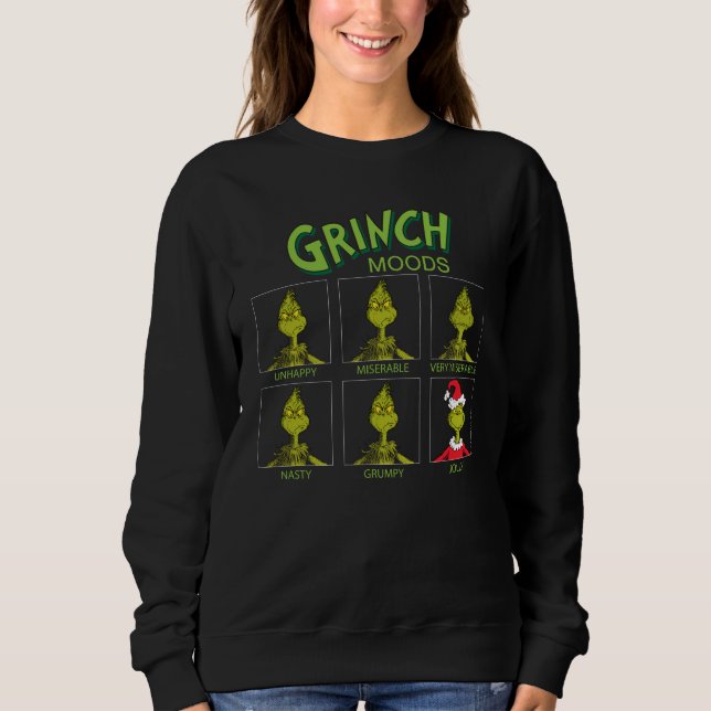 Camiseta Grinch | Gráfico de Humores Edição de Natal (Frente)