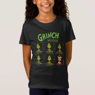 Camiseta Grinch   Gráfico de Humores Edição de Natal