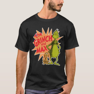 Camiseta Grinch   Grinch & Max Starburst