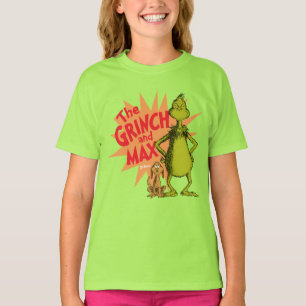 Camiseta Grinch   Grinch & Max Starburst