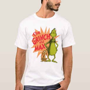Camiseta Grinch   Grinch & Max Starburst