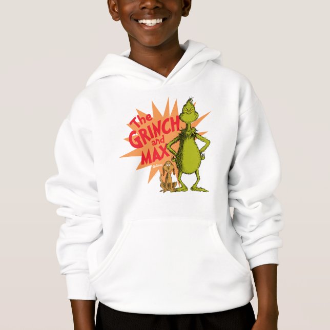 Camiseta Grinch | Grinch & Max Starburst (Frente)