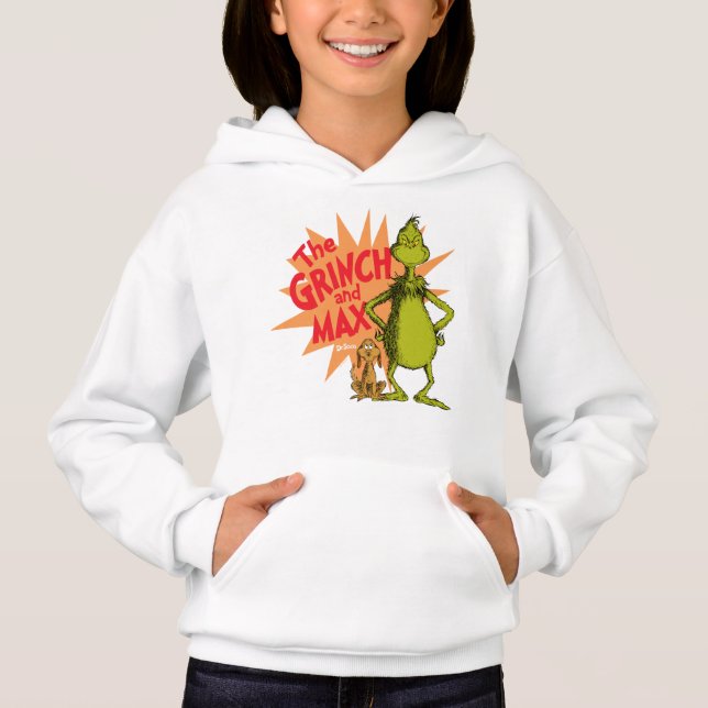 Camiseta Grinch | Grinch & Max Starburst (Frente)