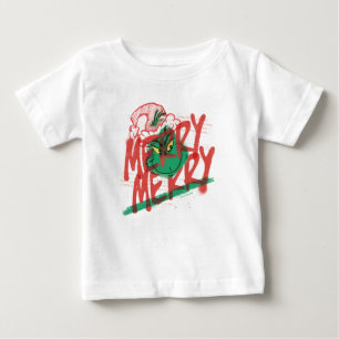 Camiseta Grinch   Grunge Gráfico Alegre Alegre