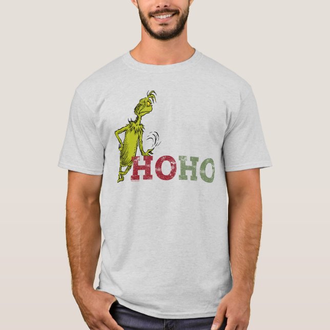 Camiseta Grinch | Ho Ho Ho (Frente)