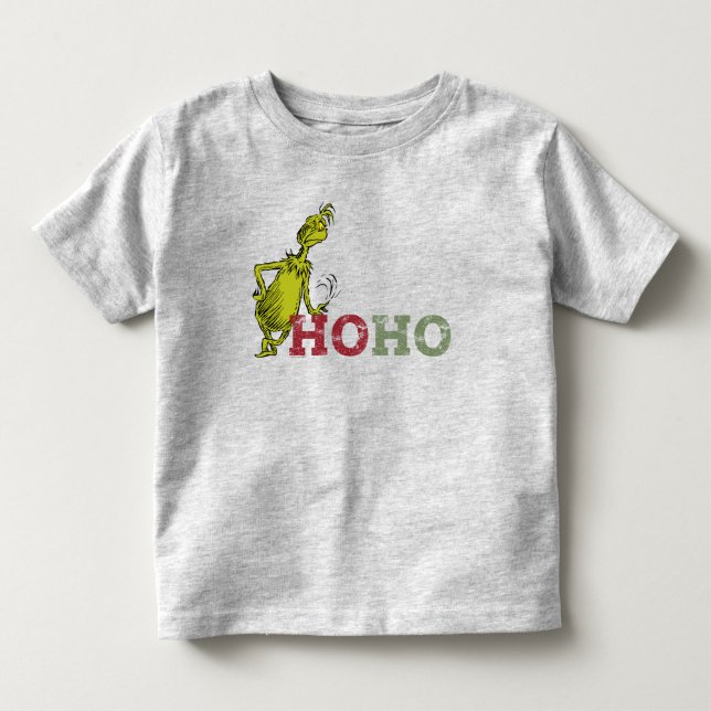 Camiseta Grinch | Ho Ho Ho (Frente)