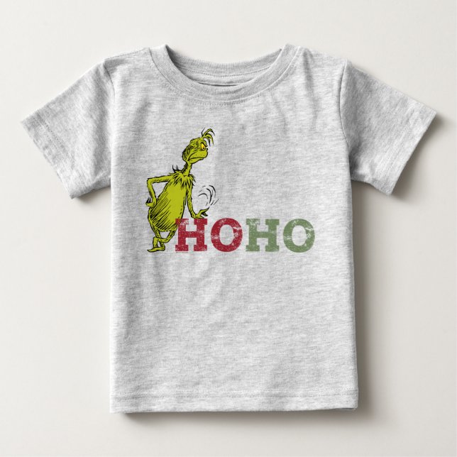 Camiseta Grinch | Ho Ho Ho (Frente)