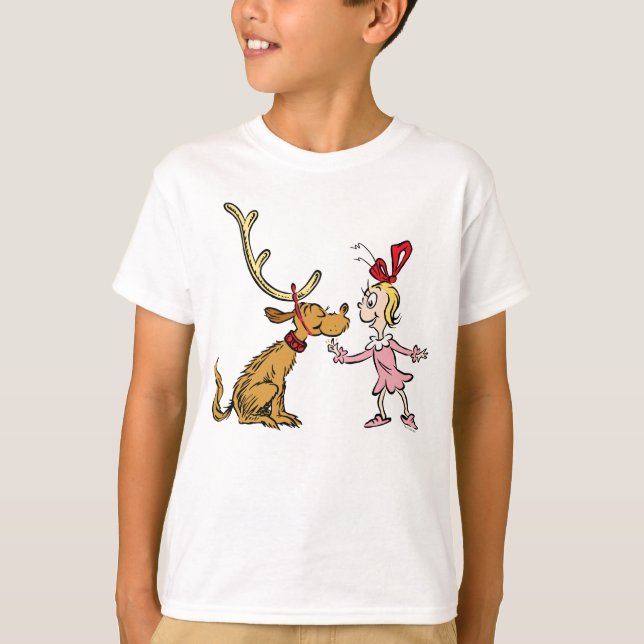Camiseta Grinch | Max & Cindy Lou Quem (Frente)