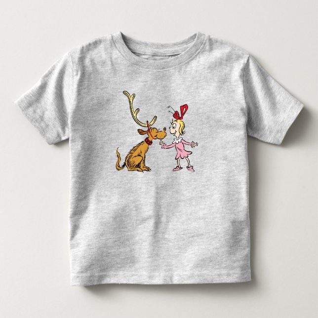 Camiseta Grinch | Max & Cindy Lou Quem (Frente)