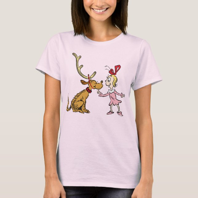 Camiseta Grinch | Max & Cindy Lou Quem (Frente)