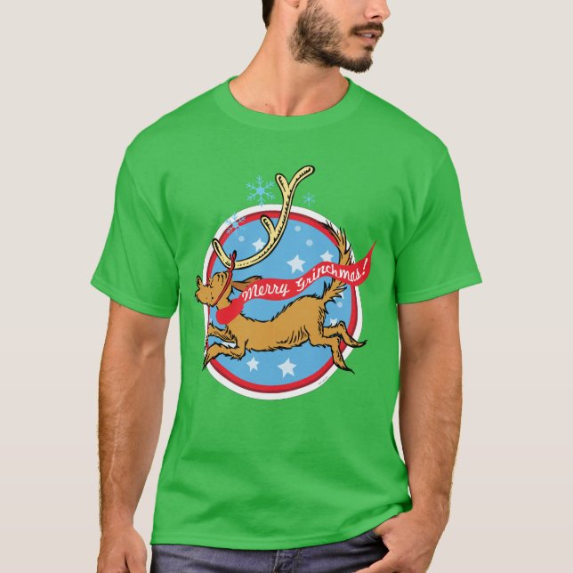 Camiseta Grinch | Max Feliz Grinchmas! (Frente)