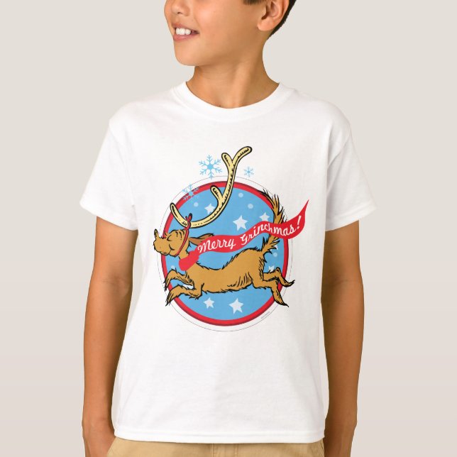 Camiseta Grinch | Max Feliz Grinchmas! (Frente)