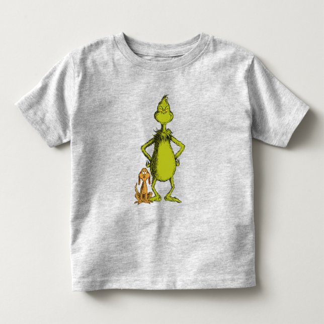 Camiseta Grinch | Max & Posição do Grinch (Frente)