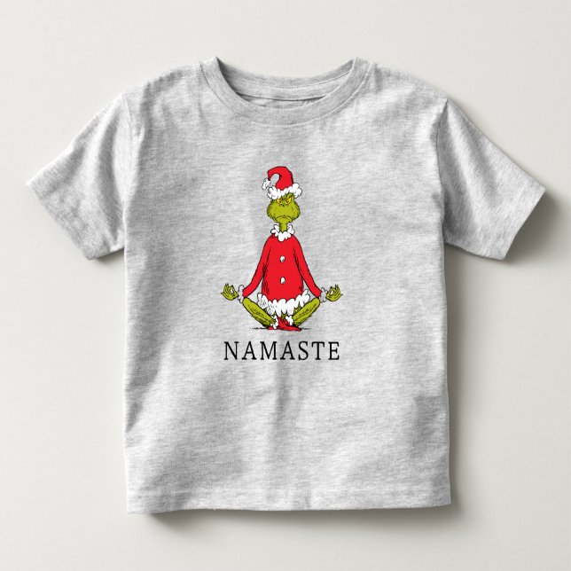 Camiseta Grinch | Namaste Papai Noel (Frente)