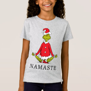 Camiseta Grinch   Namaste Papai Noel