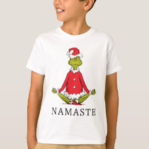 Camiseta Grinch Namaste Papai Noel